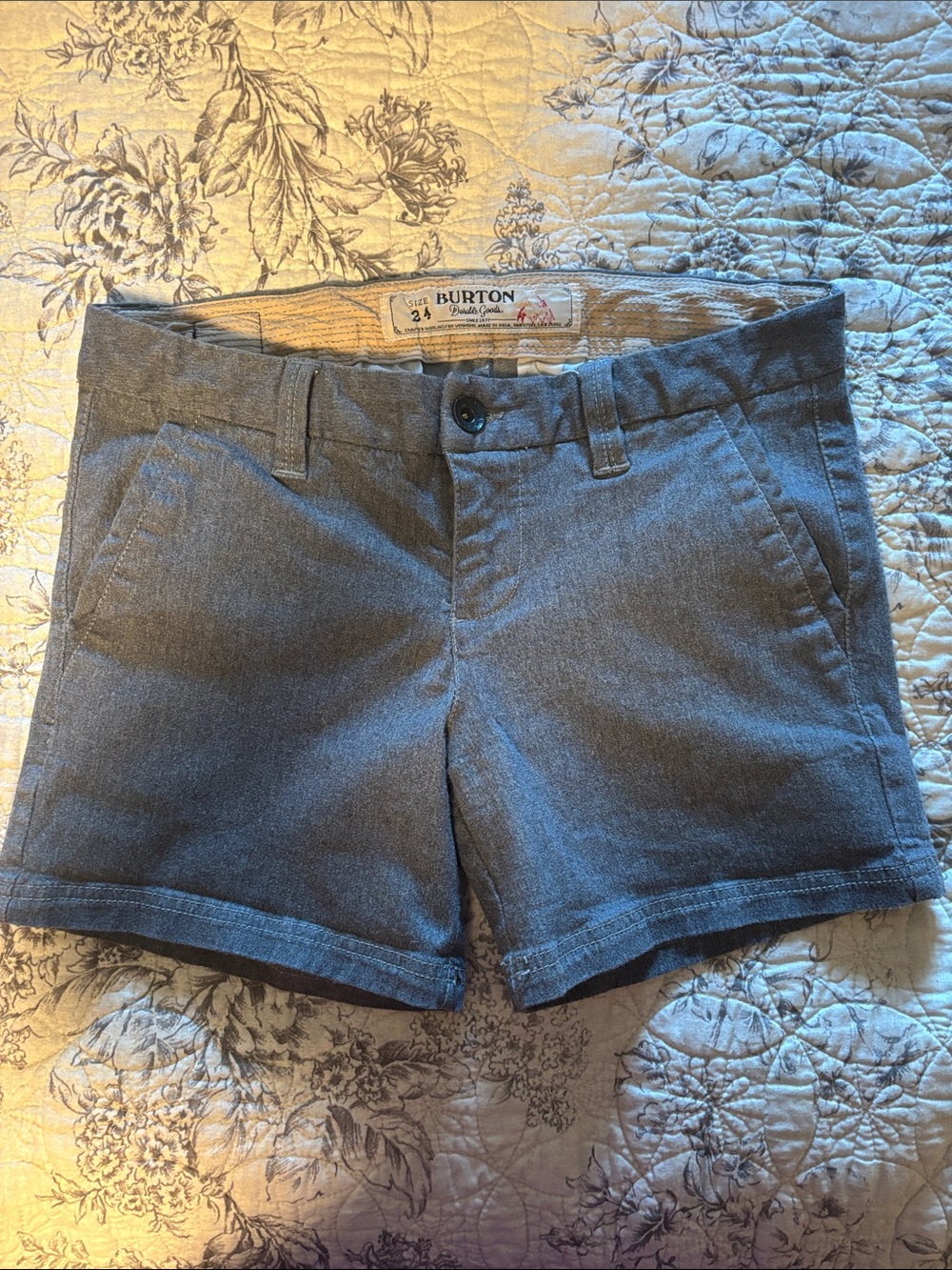 Burton Women's Charcoal Gray Casual Shorts